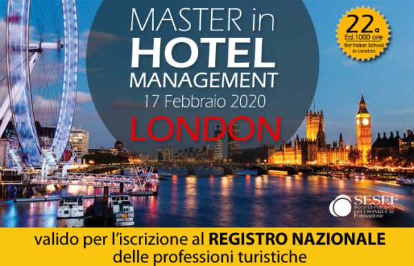 Master Hotel Management a Londra