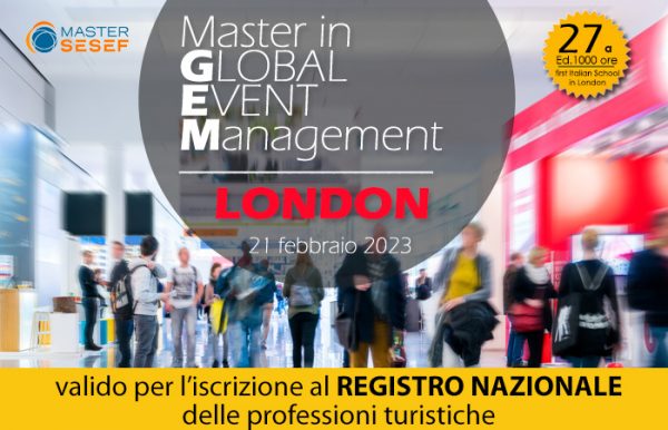 Master Global Event Management Londra